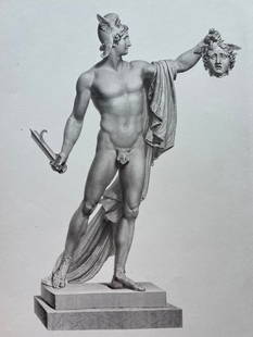 ANTIQUE PRINT AFTER ANTONIO CANOVA PERSEUS: ANTIQUE PRINT AFTER ANTONIO CANOVA. Print is sold Unframed. Size: 13.5 X 10.57 inches approx. Printed Circa 1876.