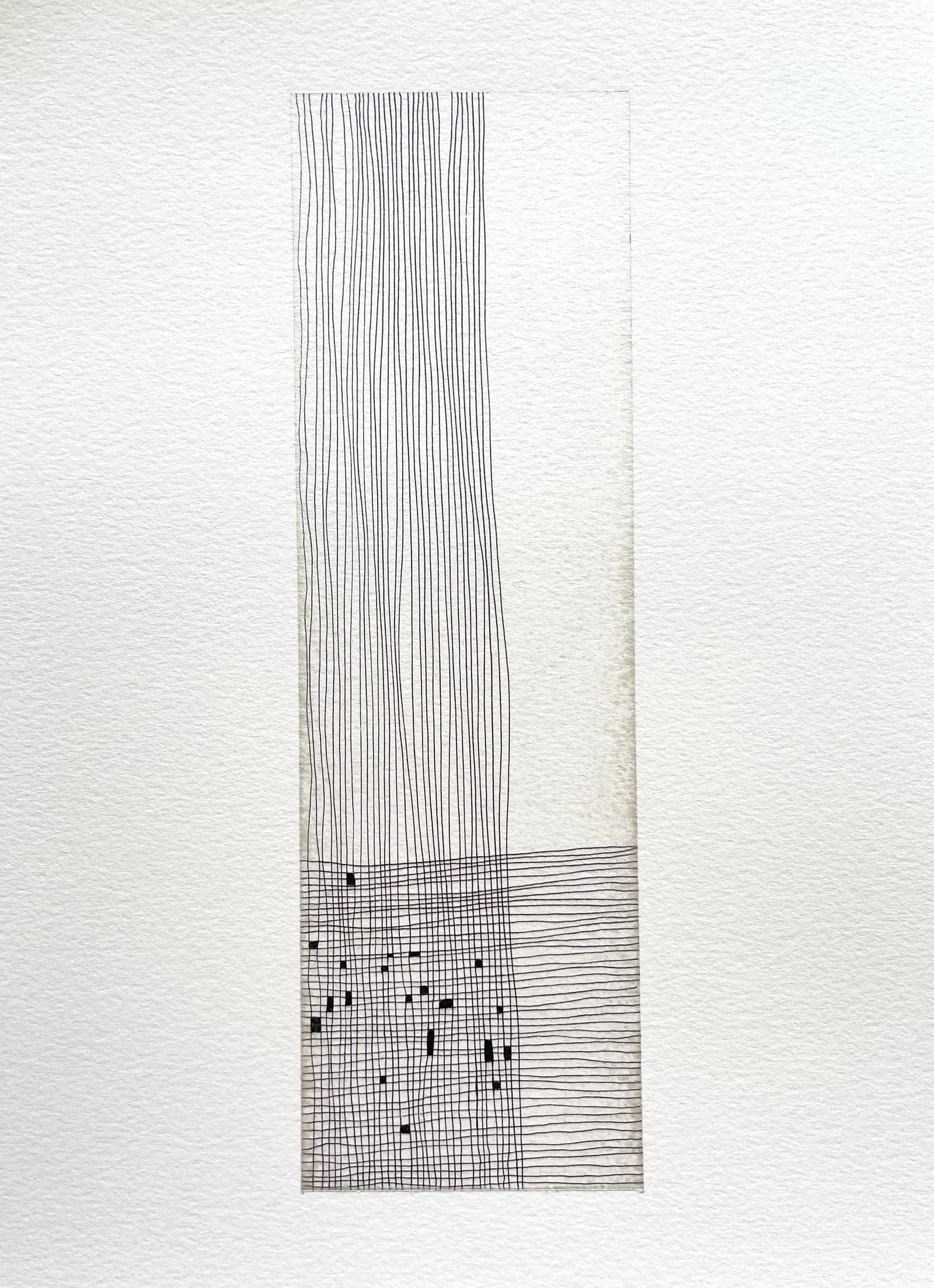 LOT OF 4 MINIMALIST GEOMETRIC DRAWINGS (1 of 16)