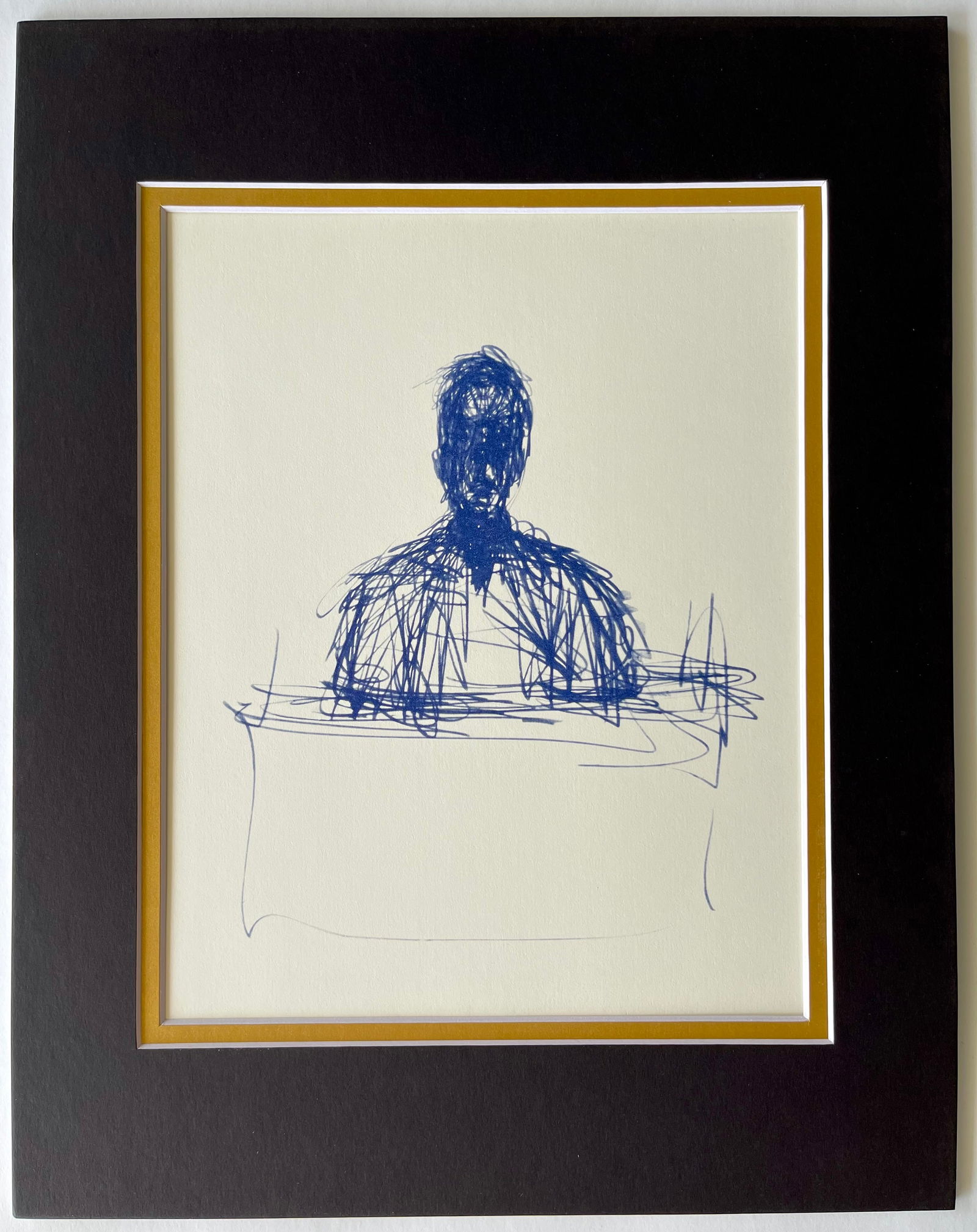 MATTED ALBERTO GIACOMETTI PRINT (1 of 1)
