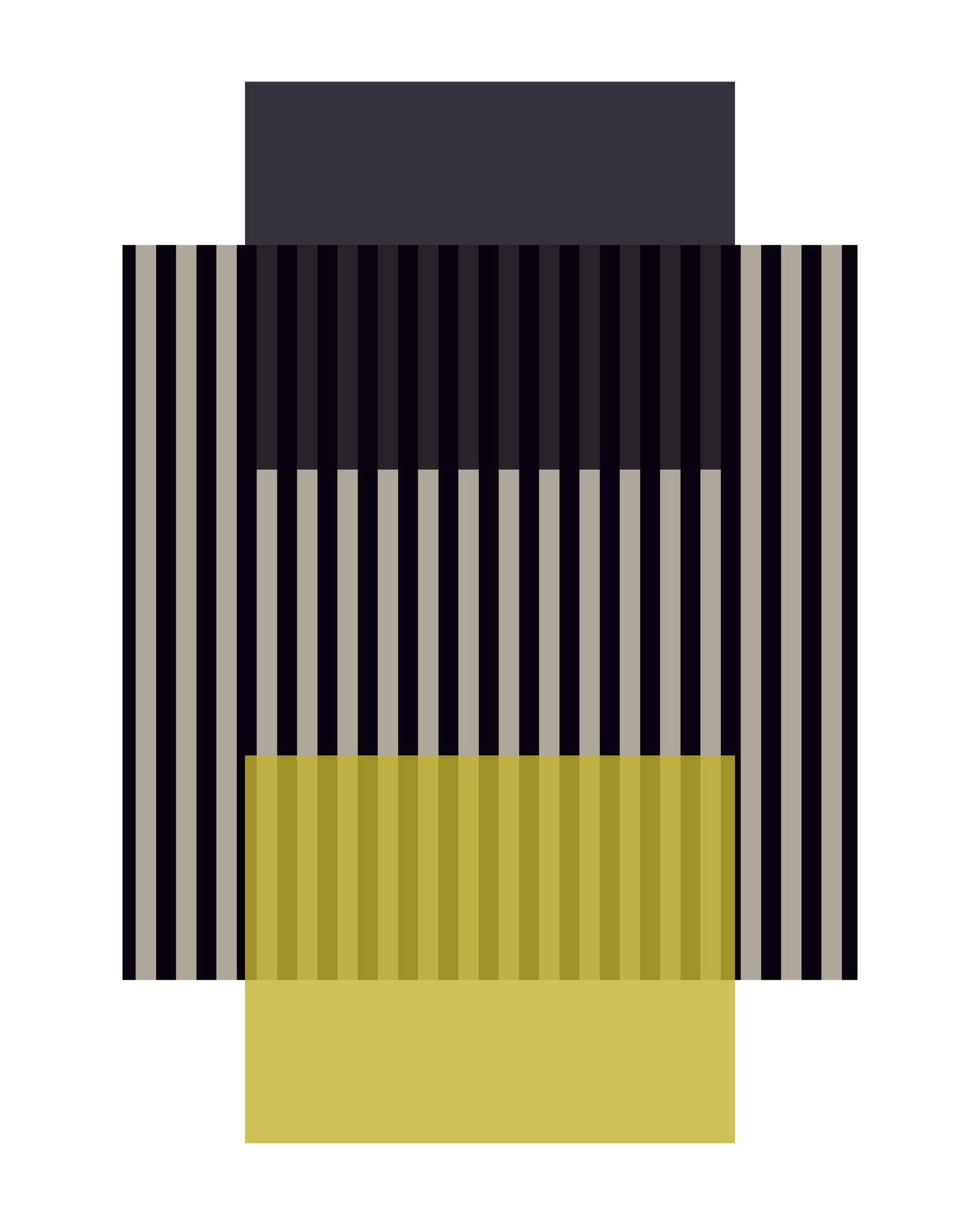 MODERN PRINT COLOR VARIATIONS GEOMETRIC COMPOSITION STYLE (1 of 1)