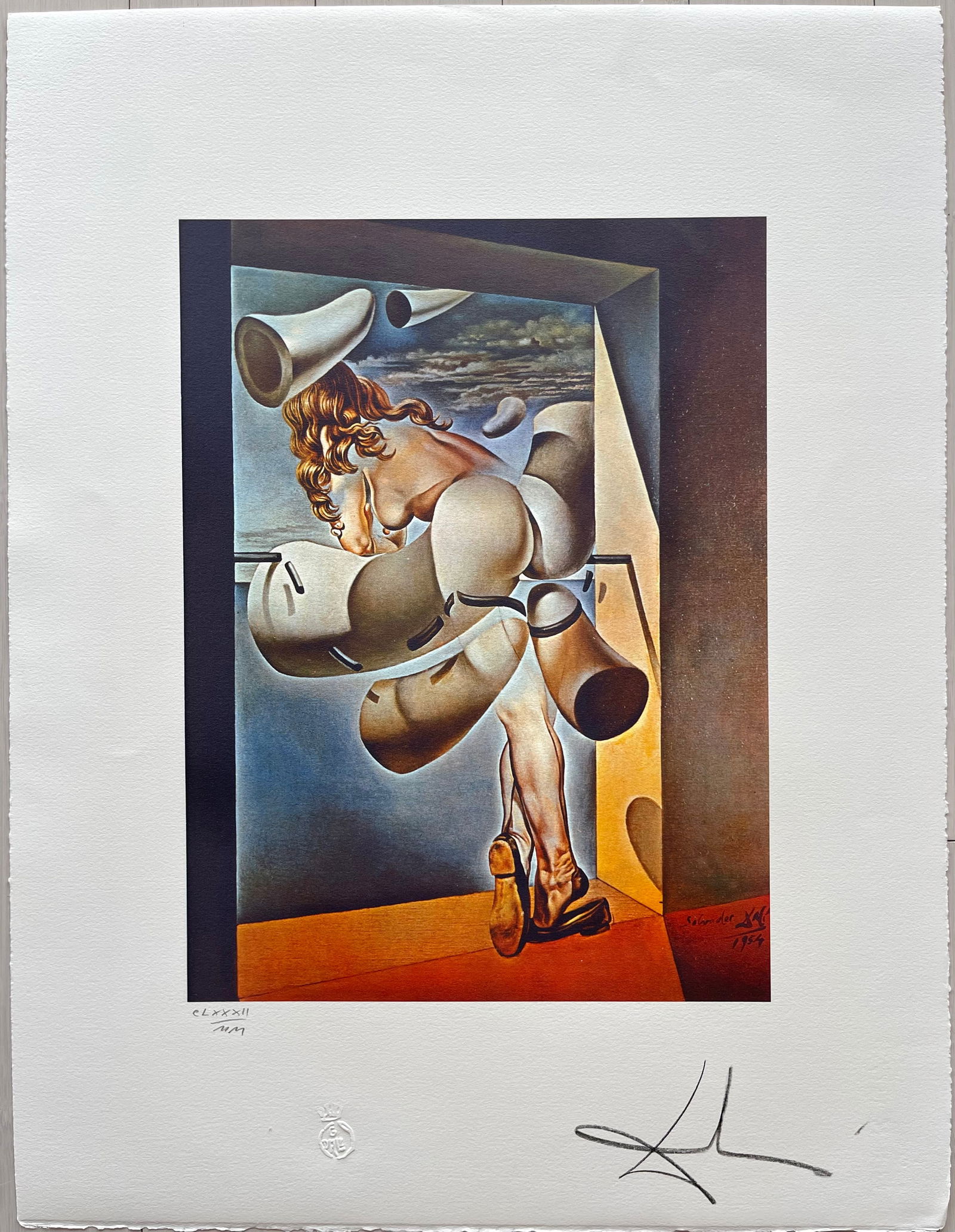 SALVADOR DALI LARGE PRINT (1 of 2)