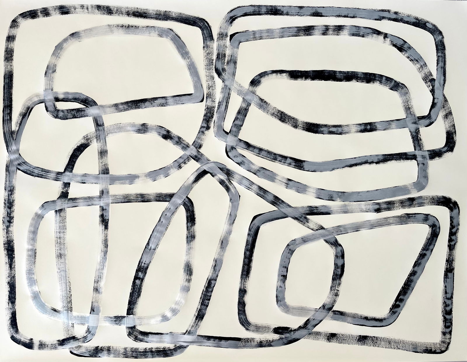 MODERN ABSTRACT PAINTING 36X48 inches (1 of 5)