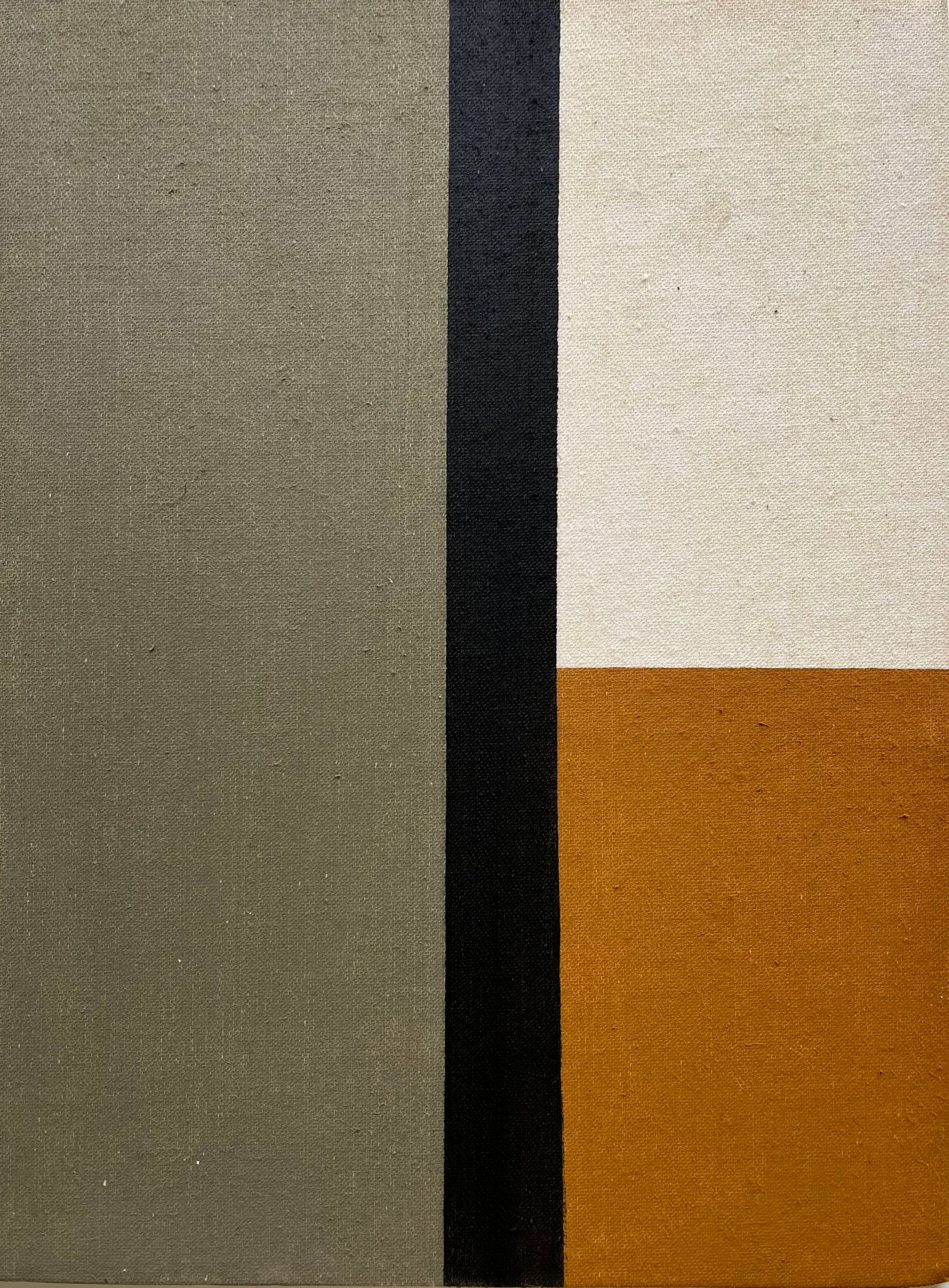 VINTAGE GEOMETRIC PAINTING: ORIGINAL OIL ON LINEN BOARD. SIZE: 11 X 8.5 INCHES APPROX. SHIPPING IN THE U.S VIA USPS PRIORITY MAIL $18.