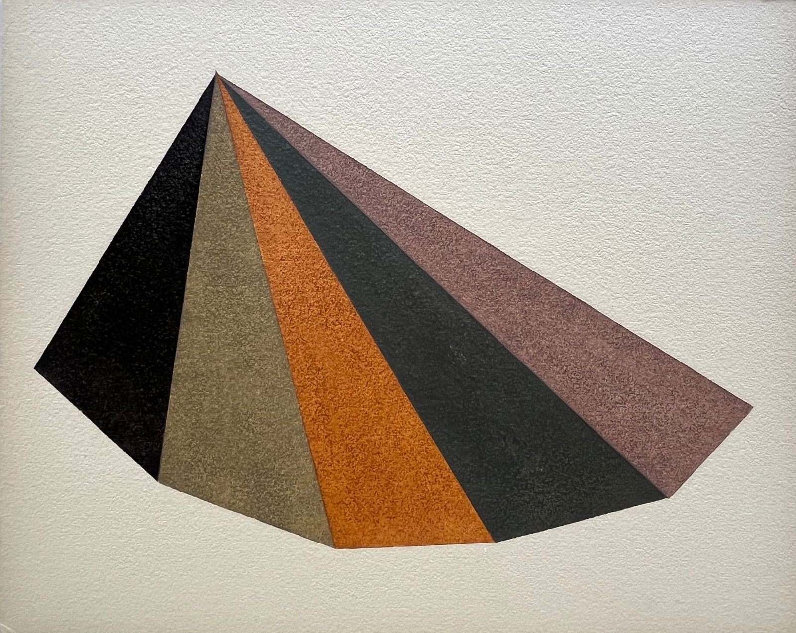 VINTAGE GEOMETRIC PAINTING (1 of 3)
