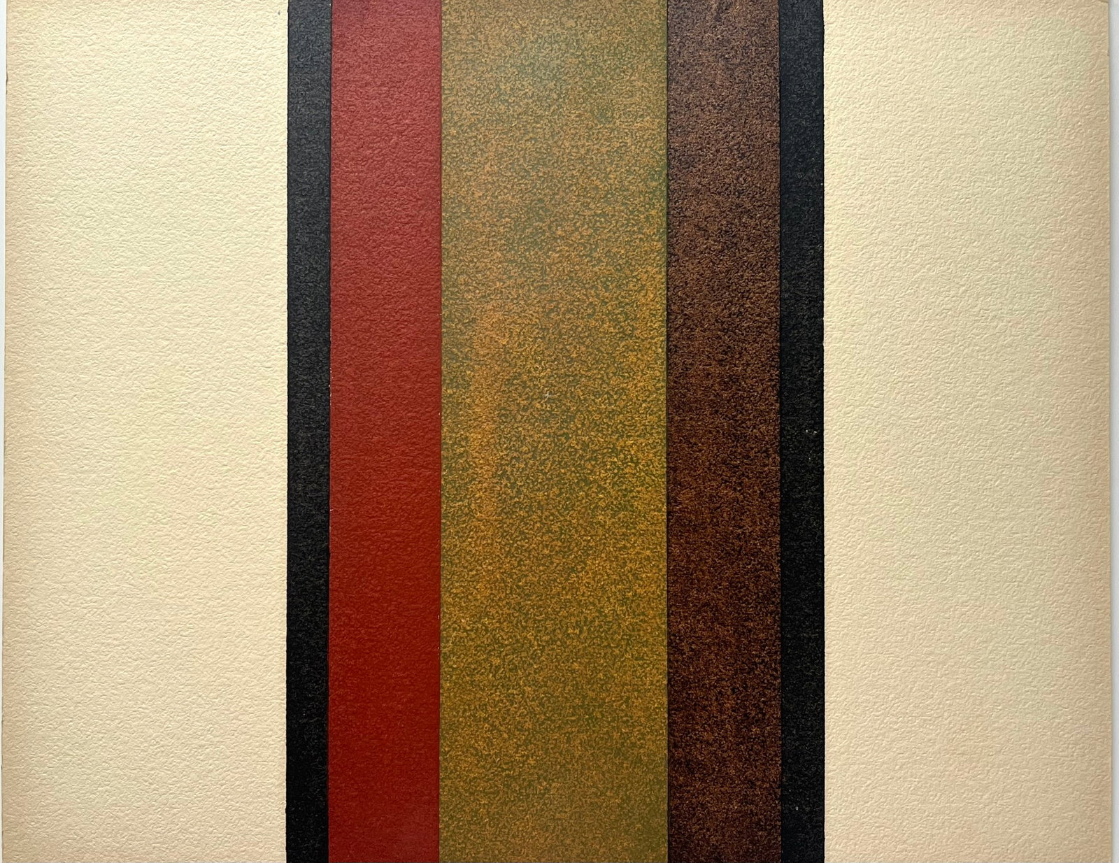 VINTAGE GEOMETRIC PAINTING: ORIGINAL OIL ON PAPER BOARD. SIZE: 8 X 10 INCHES APPROX. SHIPPING IN THE U.S VIA USPS PRIORITY MAIL $16