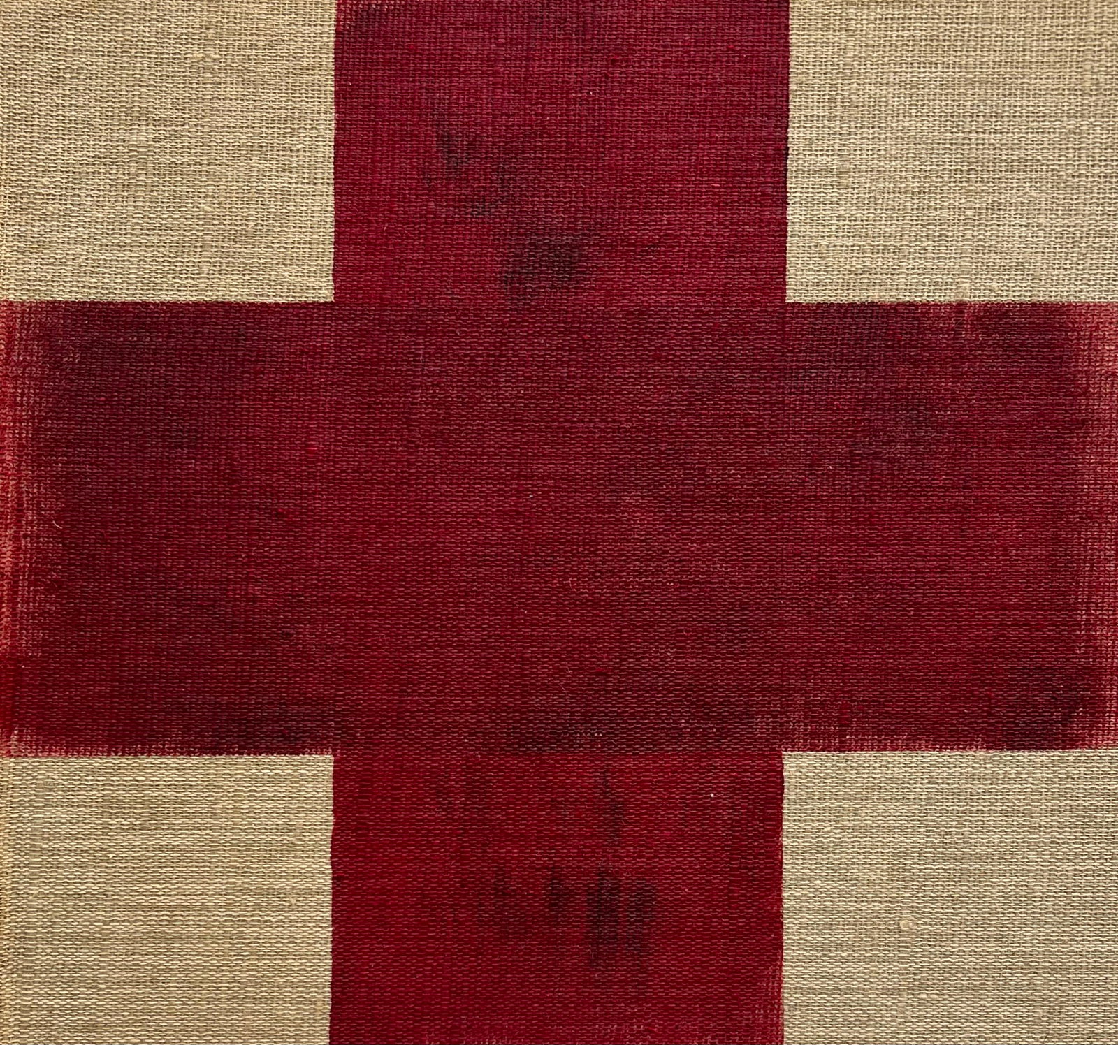 VINTAGE SUPREMATIST PAINTING: OIL ON LINEN BOARD PAINTING. SIZE: 7.5 X 7.2 INCHES APPROX. UNFRAMED. SHIPPING IN THE U.S VIA USPS PRIORITY MAIL $16