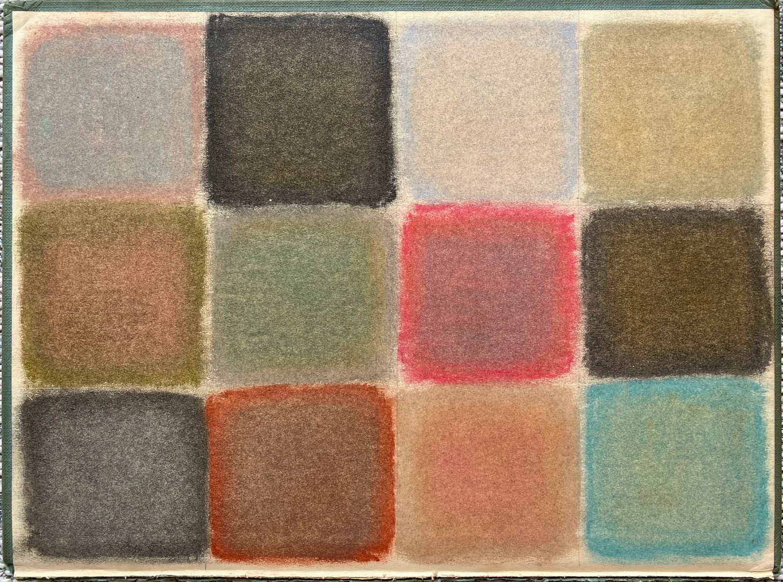 VINTAGE ABSTRACT PAINTING (1 of 3)