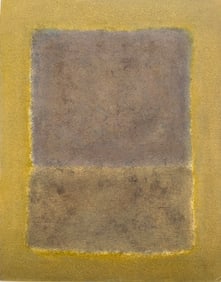 CONTEMPORARY ABSTRACT PAINTING OIL ON PAPERBOARD