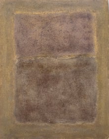 CONTEMPORARY ABSTRACT PAINTING OIL ON PAPERBOARD