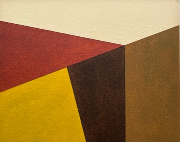 VINTAGE GEOMETRIC PAINTING