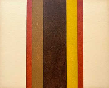 VINTAGE GEOMETRIC PAINTING