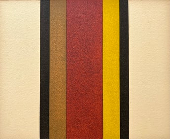 VINTAGE GEOMETRIC PAINTING