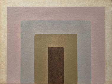 HARD EDGE VINTAGE PAINTING