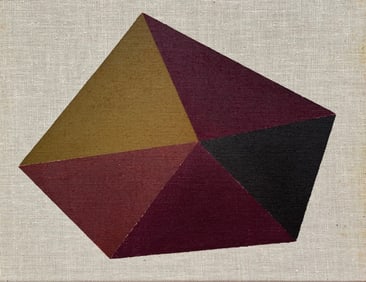 VINTAGE GEOMETRIC PAINTING