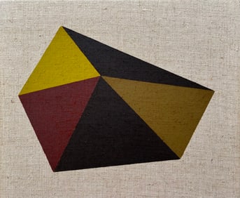 VINTAGE GEOMETRIC PAINTING