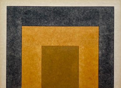 HARD EDGE VINTAGE PAINTING