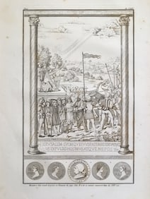 ANTIQUE FRENCH ENGRAVING POPE JULIUS II Siecle XVI