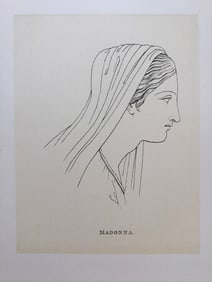 PRINT OF A NEOCLASSICAL STATUE AFTER ANTONIO CANOVA