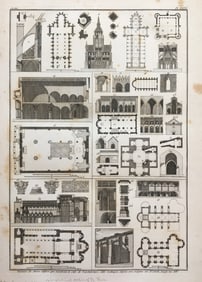 19th C. FRENCH ARCHITECTURAL ENGRAVING