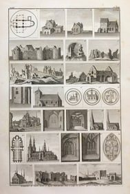 19th C. FRENCH ARCHITECTURAL ENGRAVING