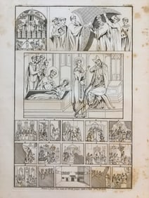 FRENCH ARCHITECTURAL RELIGIOUS ENGRAVING