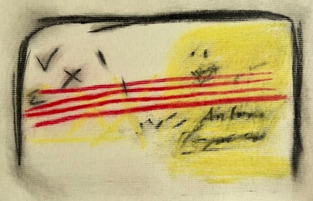 SET OF 3 CONTEMPORARY DRAWINGS