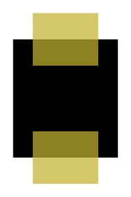 SET OF 3 MODERN PRINTS 8X12 IN