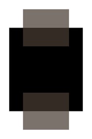 SET OF 3 MODERN PRINTS 8X12 IN