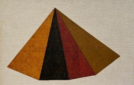 VINTAGE GEOMETRIC PAINTING