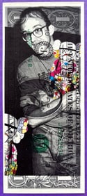POP ART GRAFFITI ART DOLLAR BILL