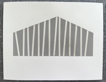 LOT OF 5 ORIGINAL ABSTRACT GEOMETRIC PAINTINGS