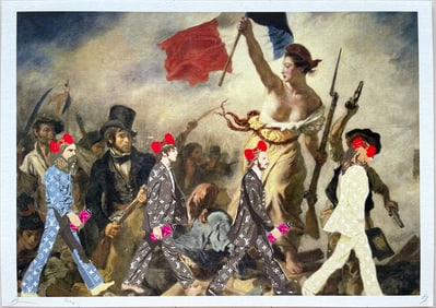 POP ART PRINT GRAFFITI ART BEATLES