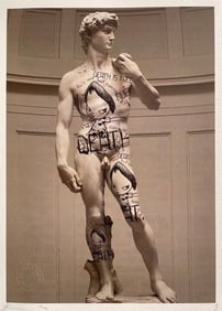 POP ART PRINT GRAFFITI ART DAVID