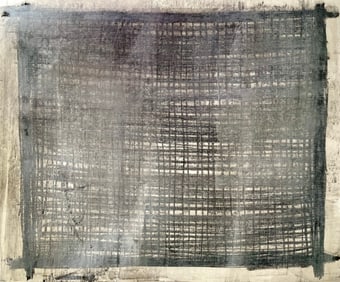 MINIMALIST MIXED MEDIA ON PAPER