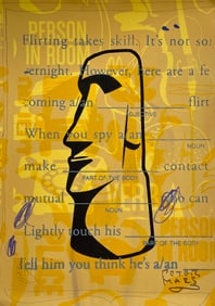 PETER MARS SIGNED ORIGINAL SILKSCREEN PRINT