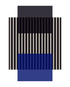 MODERN PRINT COLOR VARIATIONS GEOMETRIC COMPOSITION STYLE