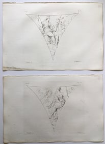 ITALIAN RELIGIOUS ARCHITECTURAL ENGRAVING