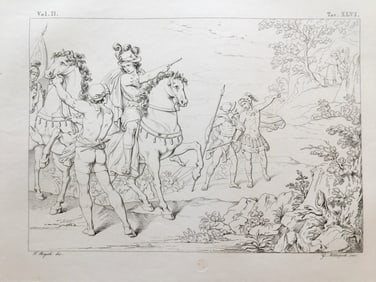 ITALIAN RELIGIOUS ARCHITECTURAL ENGRAVING