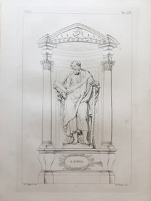 ITALIAN RELIGIOUS ARCHITECTURAL ENGRAVING