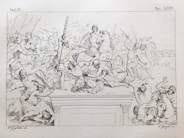 ITALIAN RELIGIOUS ARCHITECTURAL ENGRAVING