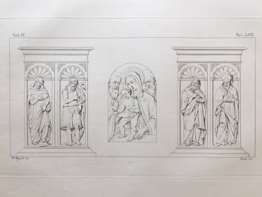 ITALIAN RELIGIOUS ARCHITECTURAL ENGRAVING