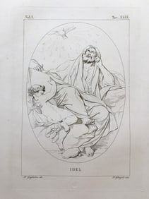 ITALIAN RELIGIOUS ARCHITECTURAL ENGRAVING