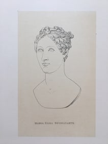 ITALIAN NEOCLASSICAL ENGRAVING AFTER ANTONIO CANOVA