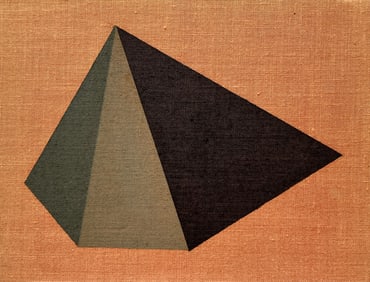 VINTAGE GEOMETRIC PAINTING