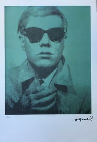 ANDY WARHOL LITHOGRAPH SELF PORTRAIT