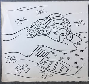 ORIGINAL INK ON PAPER DRAWING