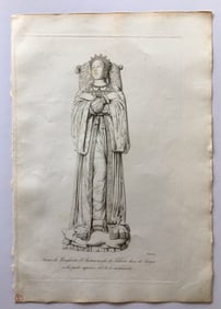 ANTIQUE ITALIAN BAROQUE ARCHITECTURAL ENGRAVING