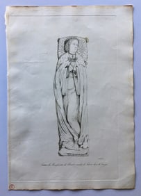 ANTIQUE ITALIAN BAROQUE ARCHITECTURAL ENGRAVING