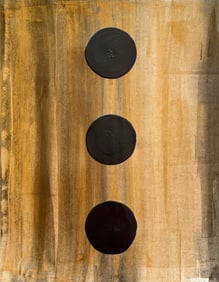 SET OF TWO ABSTRACT CONTEMPORARY PAINTINGS