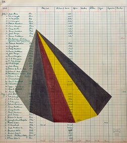 VINTAGE MODERNIST DRAWING